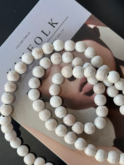 Borla Blanca Envejecida