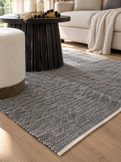Alfombra Algodón Gris