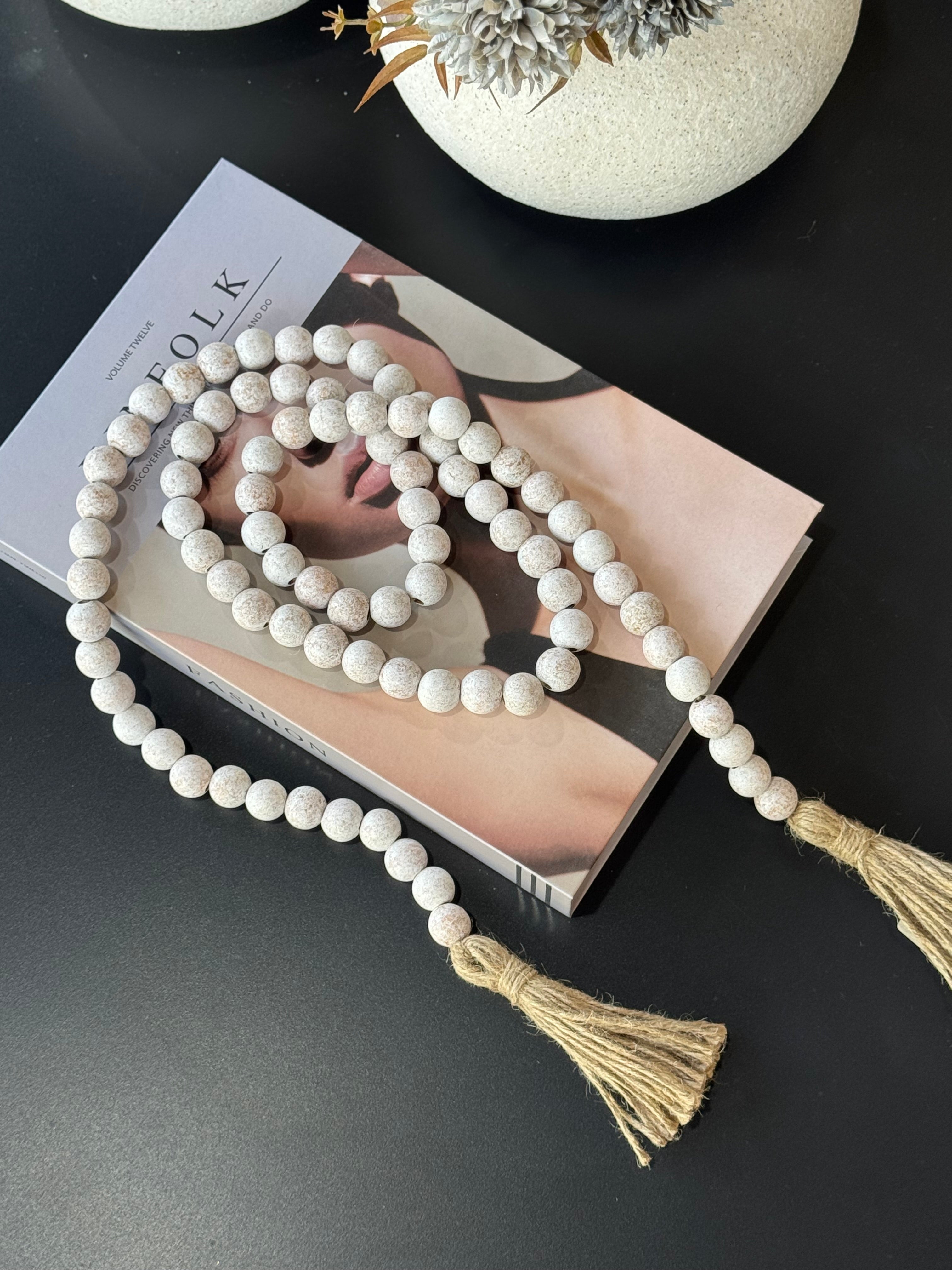 Borla Blanca Envejecida