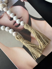 Borla Blanca Envejecida