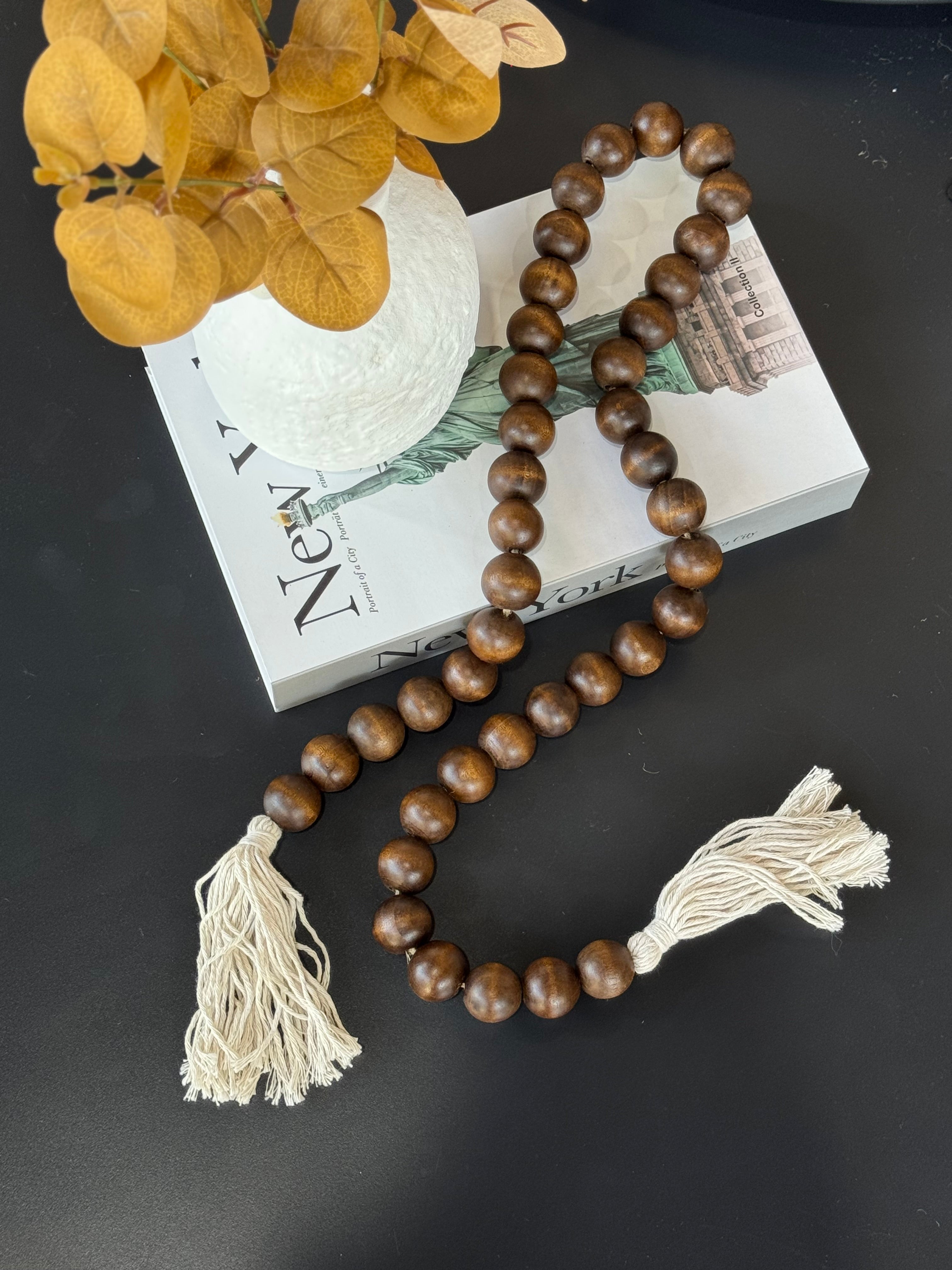 Borla Café Pompón Blanco