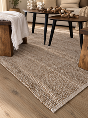 Alfombra Algodón Beige