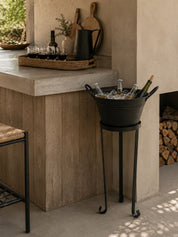 Hielera Pedestal Metal