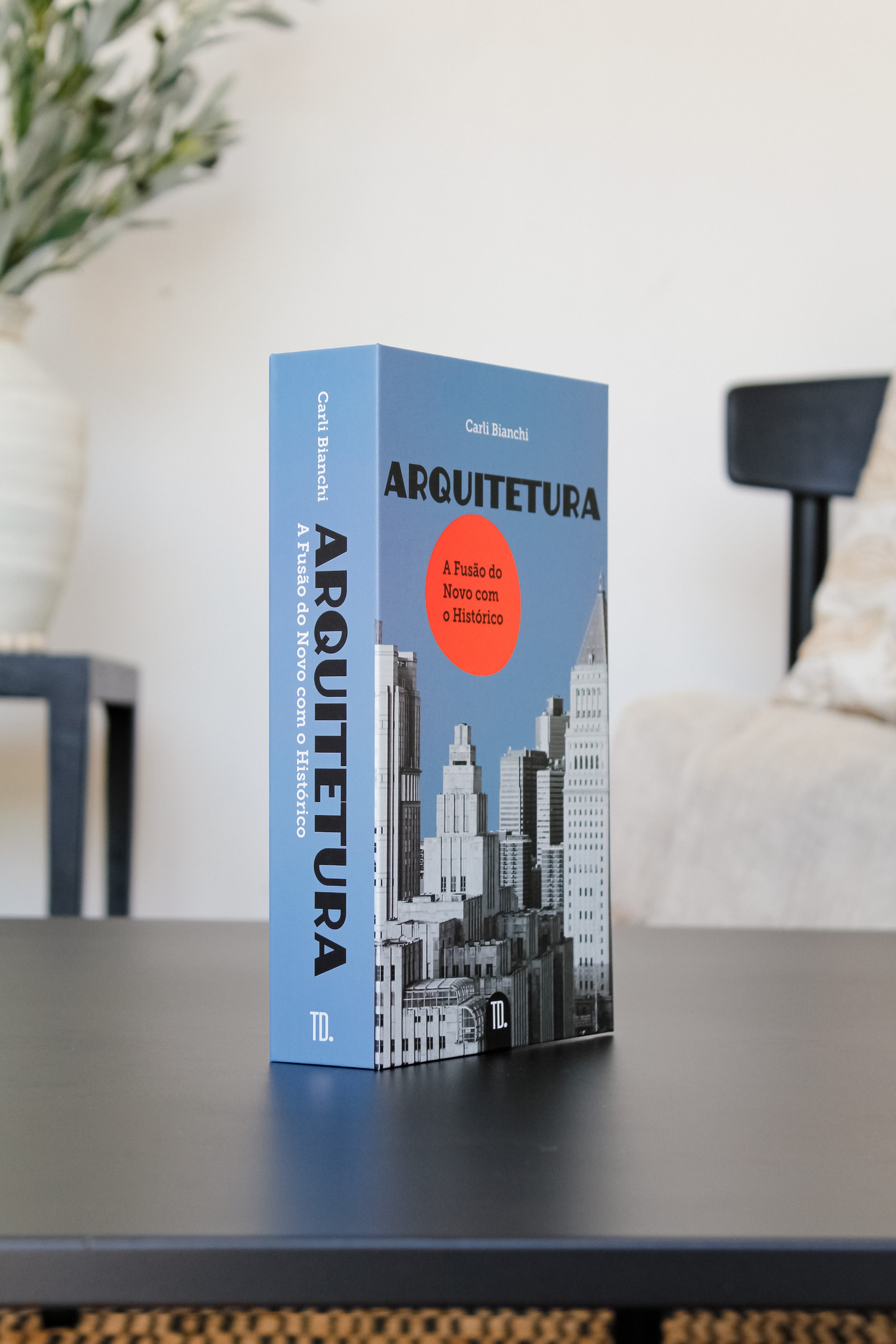 Caja Libro "Arquitetura" Celeste