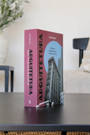 Caja Libro "Arquitetura" Burdeo