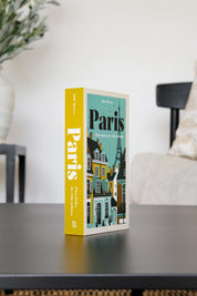 Caja Libro "Paris" Amarilla
