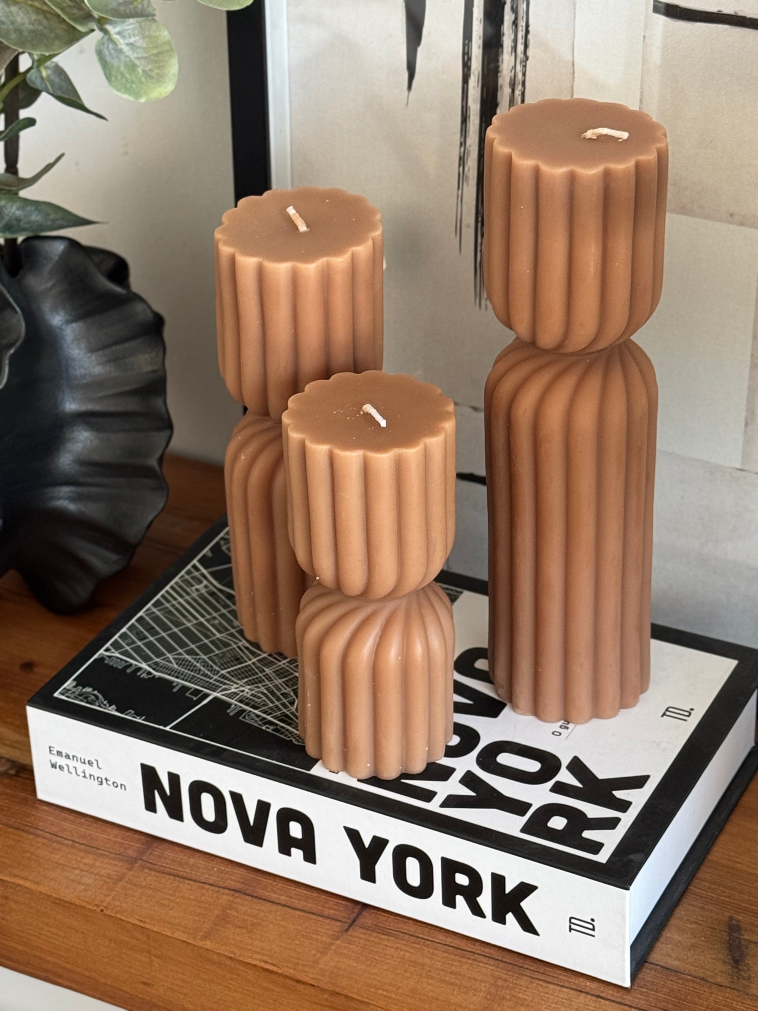 Vela Torneada Ranurada