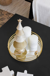 Pino Navidad Dorado Ornamental