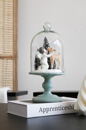 Cúpula Led Navideña Base Celeste