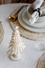 Pino Navidad Blanco Plano