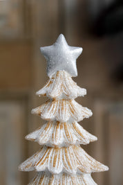 Pino Navidad Blanco Plano