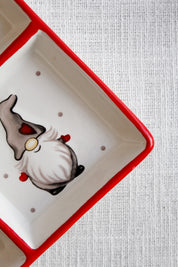 Plato Seccional Figuras Navideñas