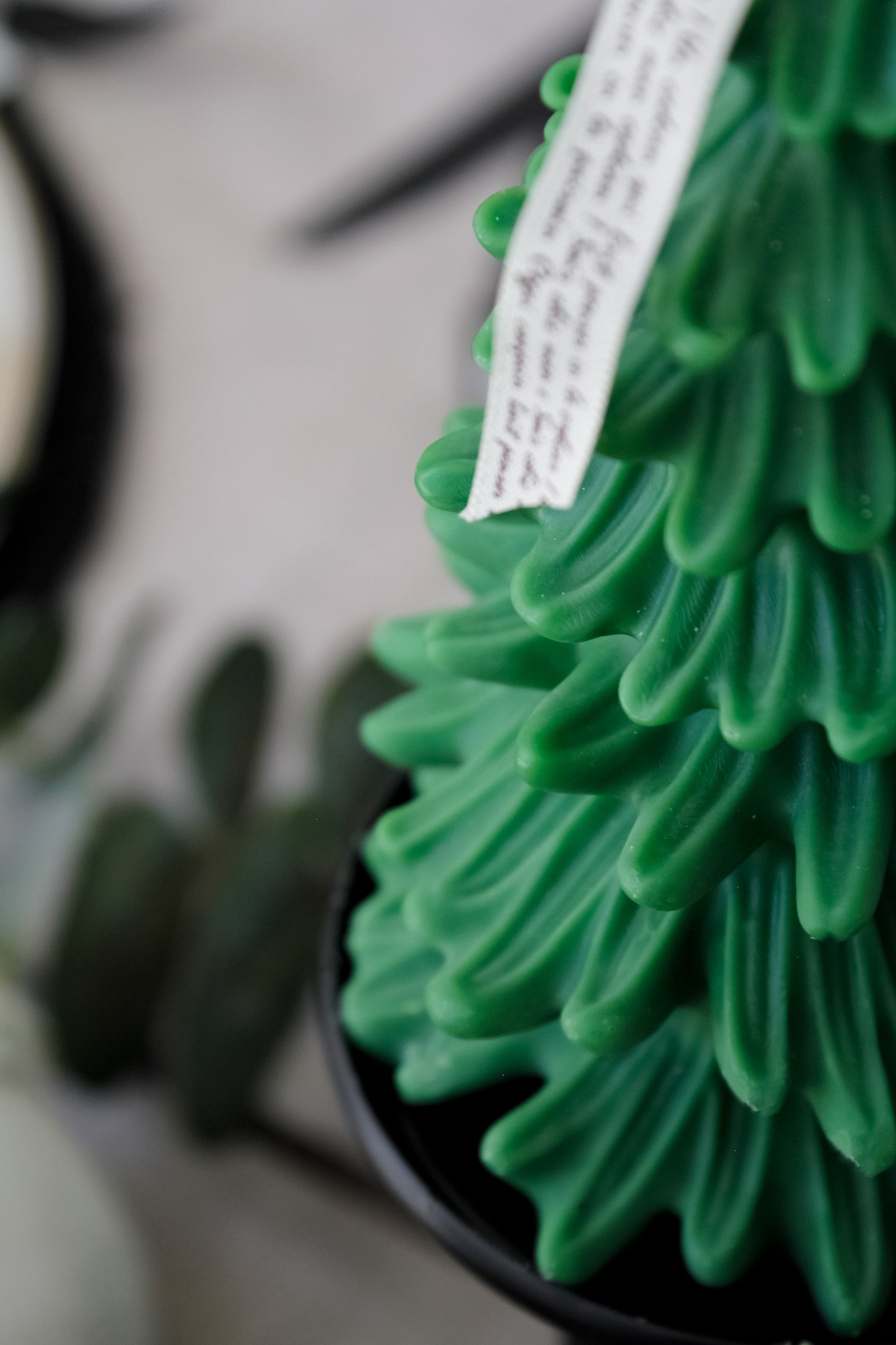 Vela Pino Verde Hojas Finas