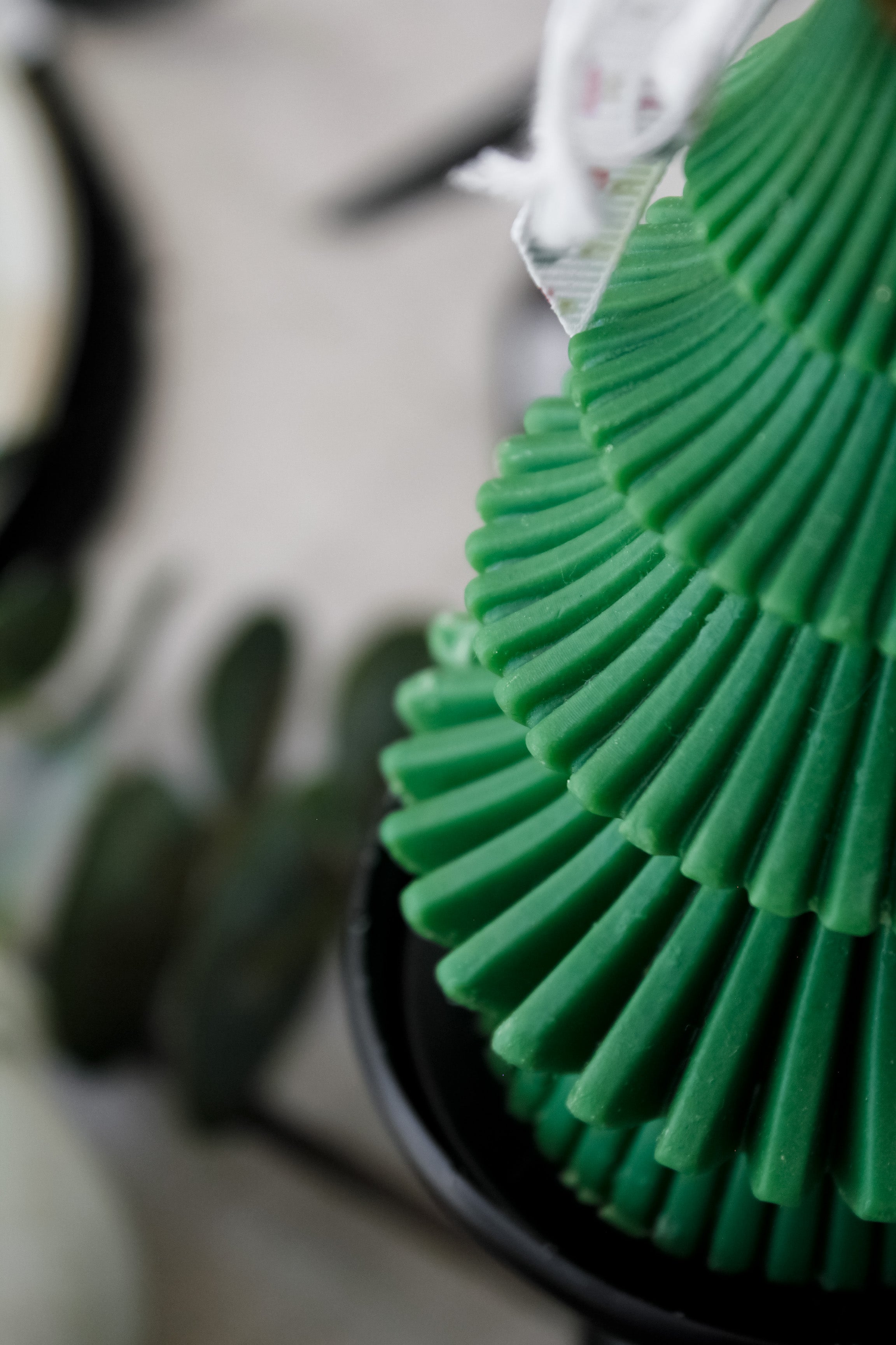 Vela Pino Verde Rayitas