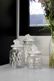 Frasco Vidrio Tapa Conejo