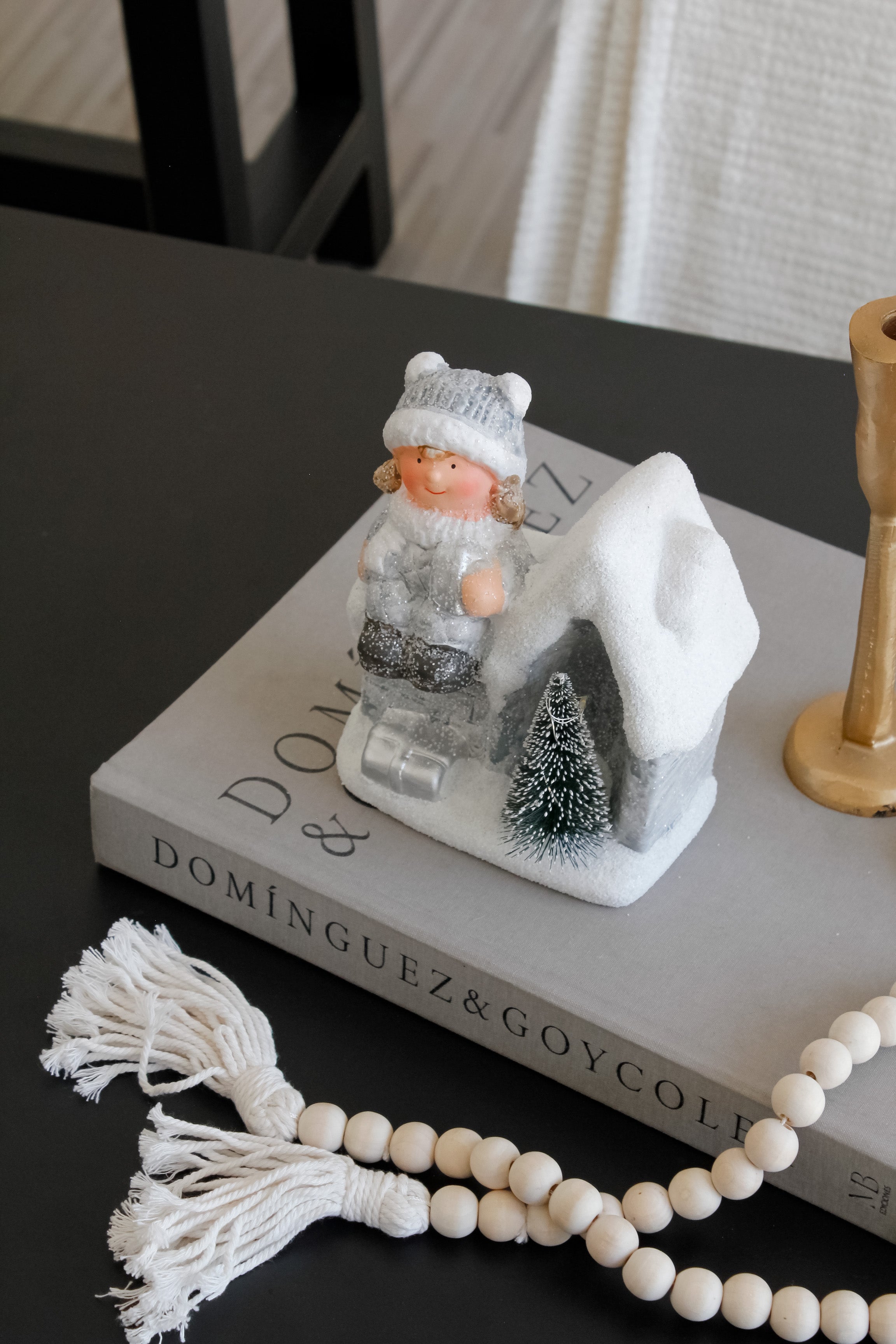 Casita Niña Led Navideña