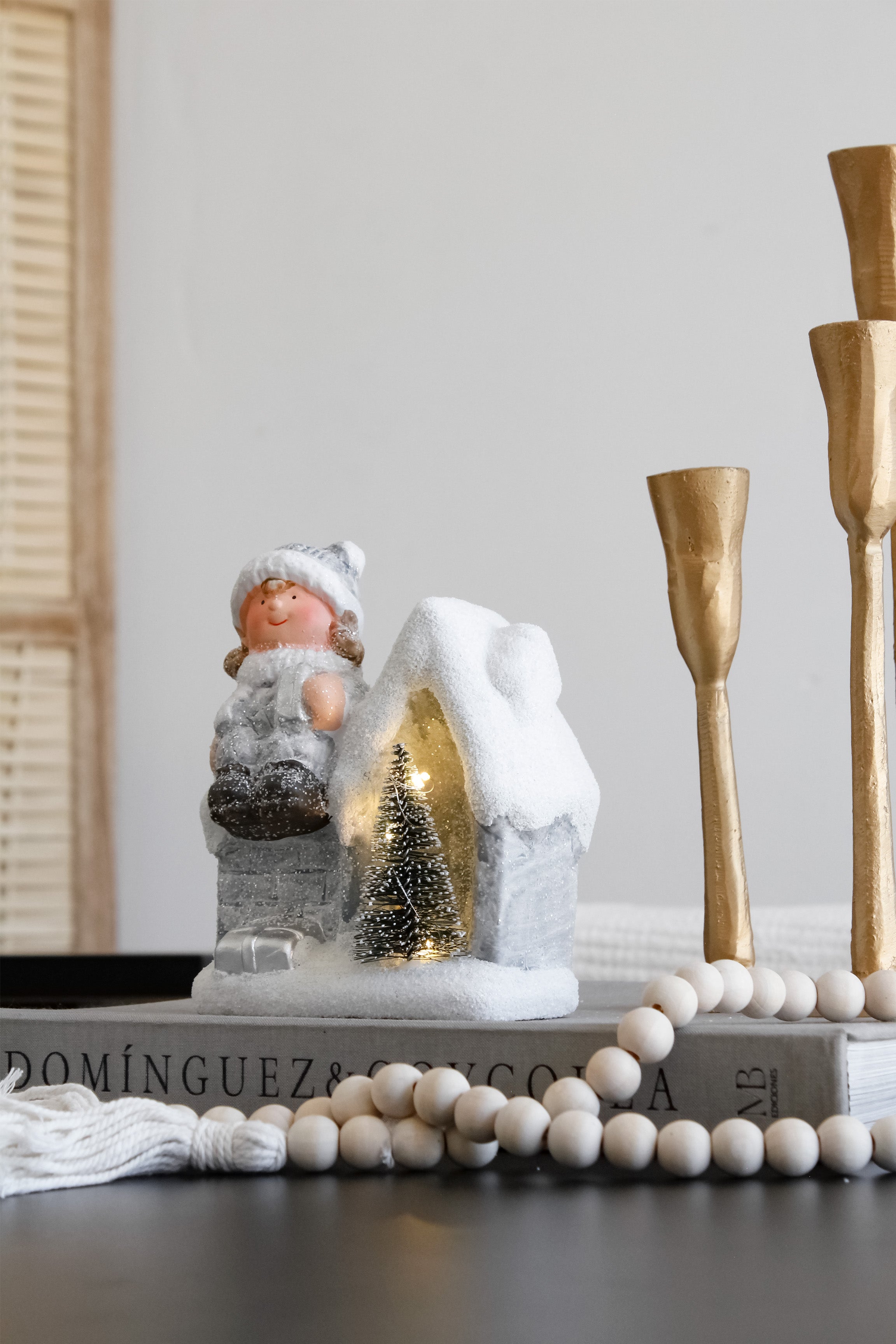 Casita Niña Led Navideña