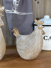 Pareja Gallinas Albayalde