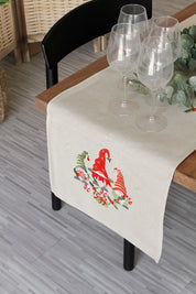 Camino de Mesa Gnomos Navideños