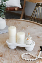 Bandeja Piedra 2 Círculos Chica