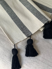 Piecera Franjas Negras