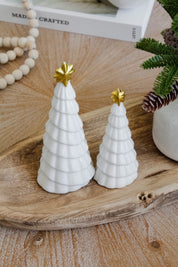 Pino Navidad Cerámica Relieve