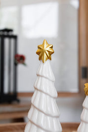 Pino Navidad Cerámica Relieve