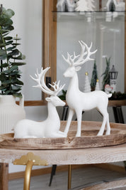 Ciervo Blanco Jaspeado Grande