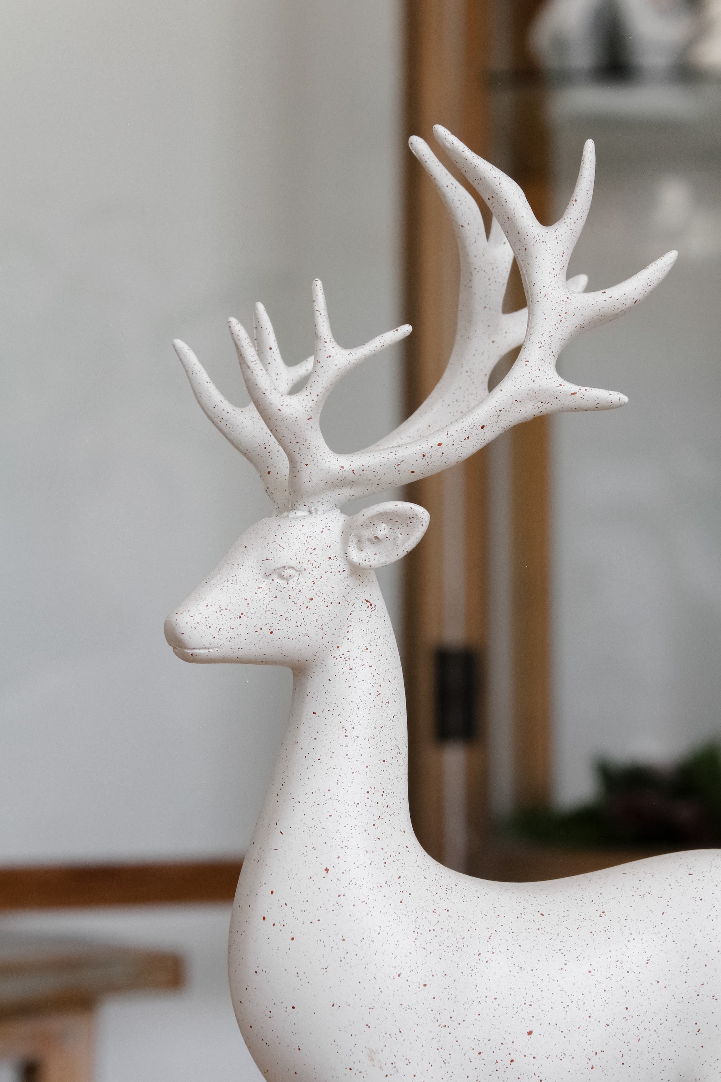 Ciervo Blanco Jaspeado Grande