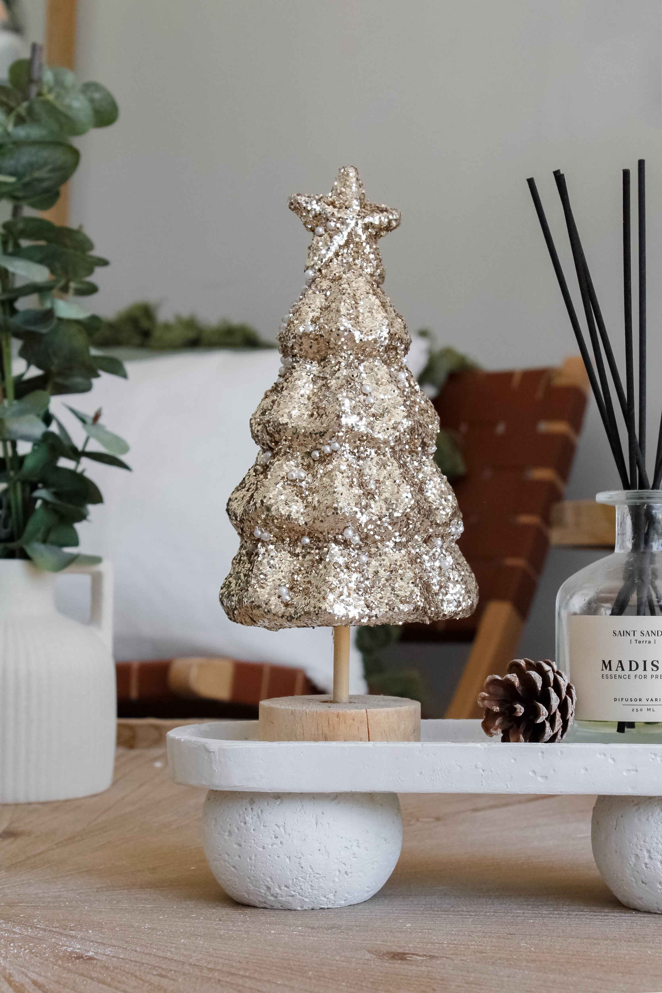 Árbol Navidad Champagne