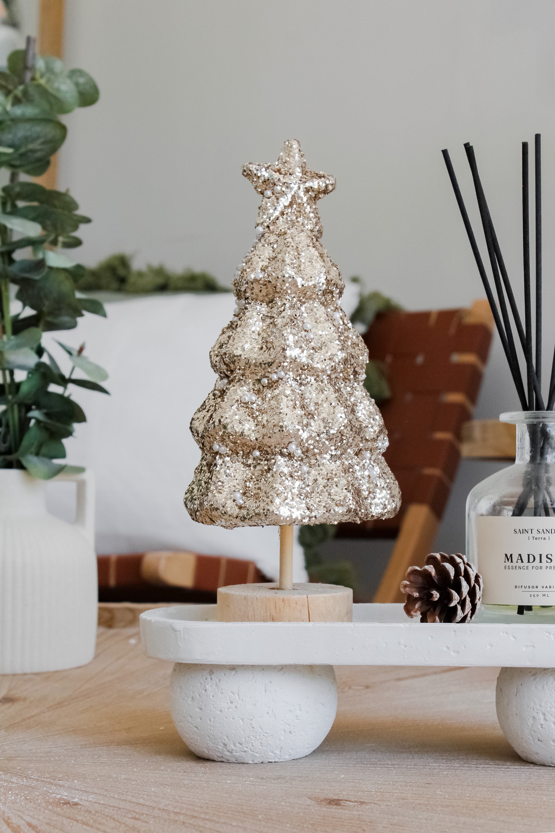 Árbol Navidad Champagne