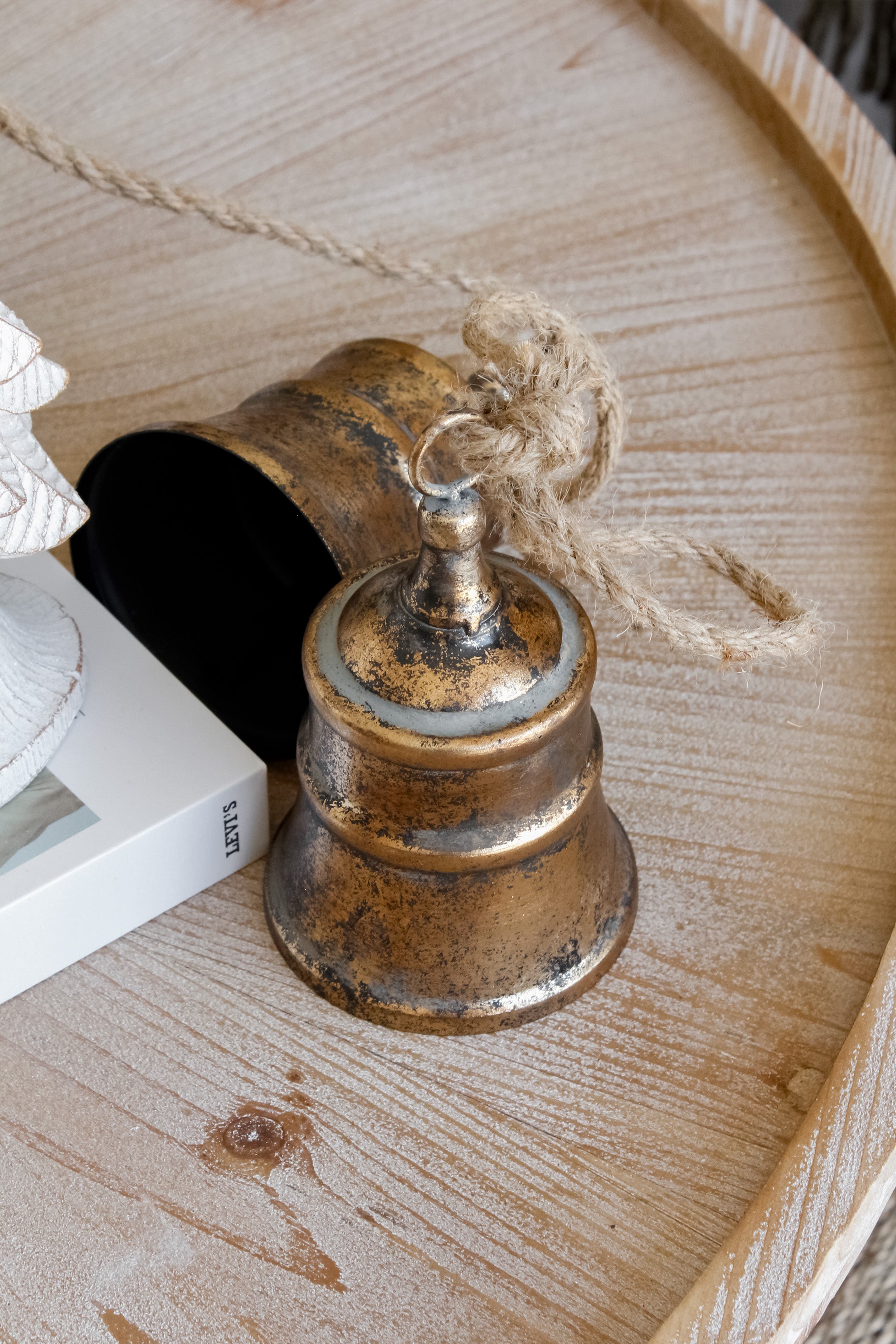 Colgante Campanas Dorado