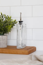 Aceitera Vidrio Rectangular