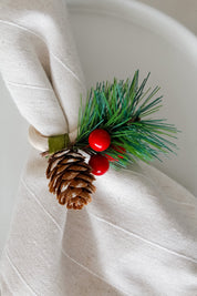 Anillo Porta Servilleta Rama Pino