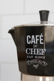 Cafetera Italiana "Café Du Chef"