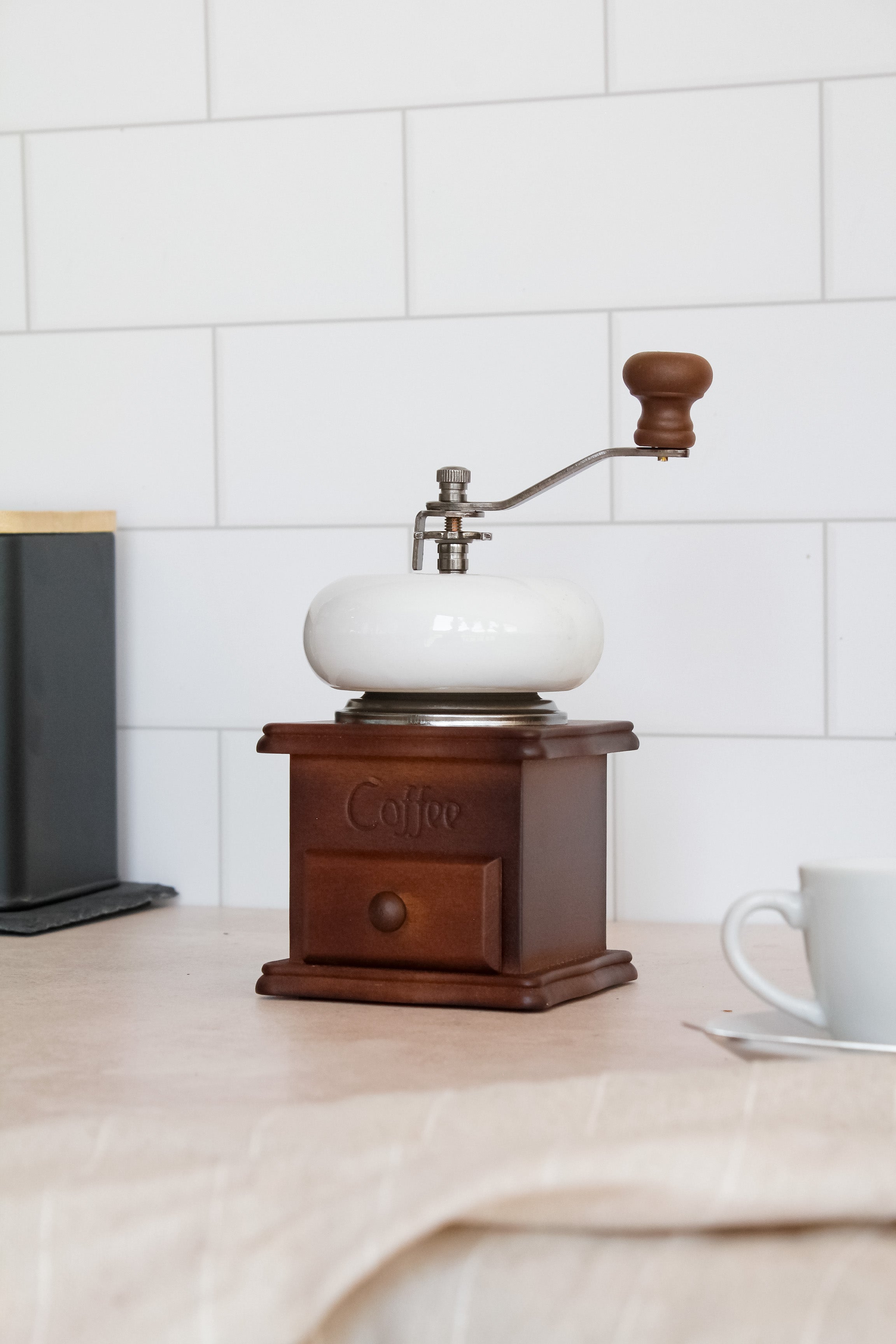 Molinillo de Café Madera Cerámica