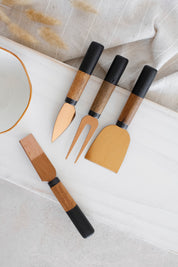 Set Cubiertos Aperitivo Mango Duo (x4)