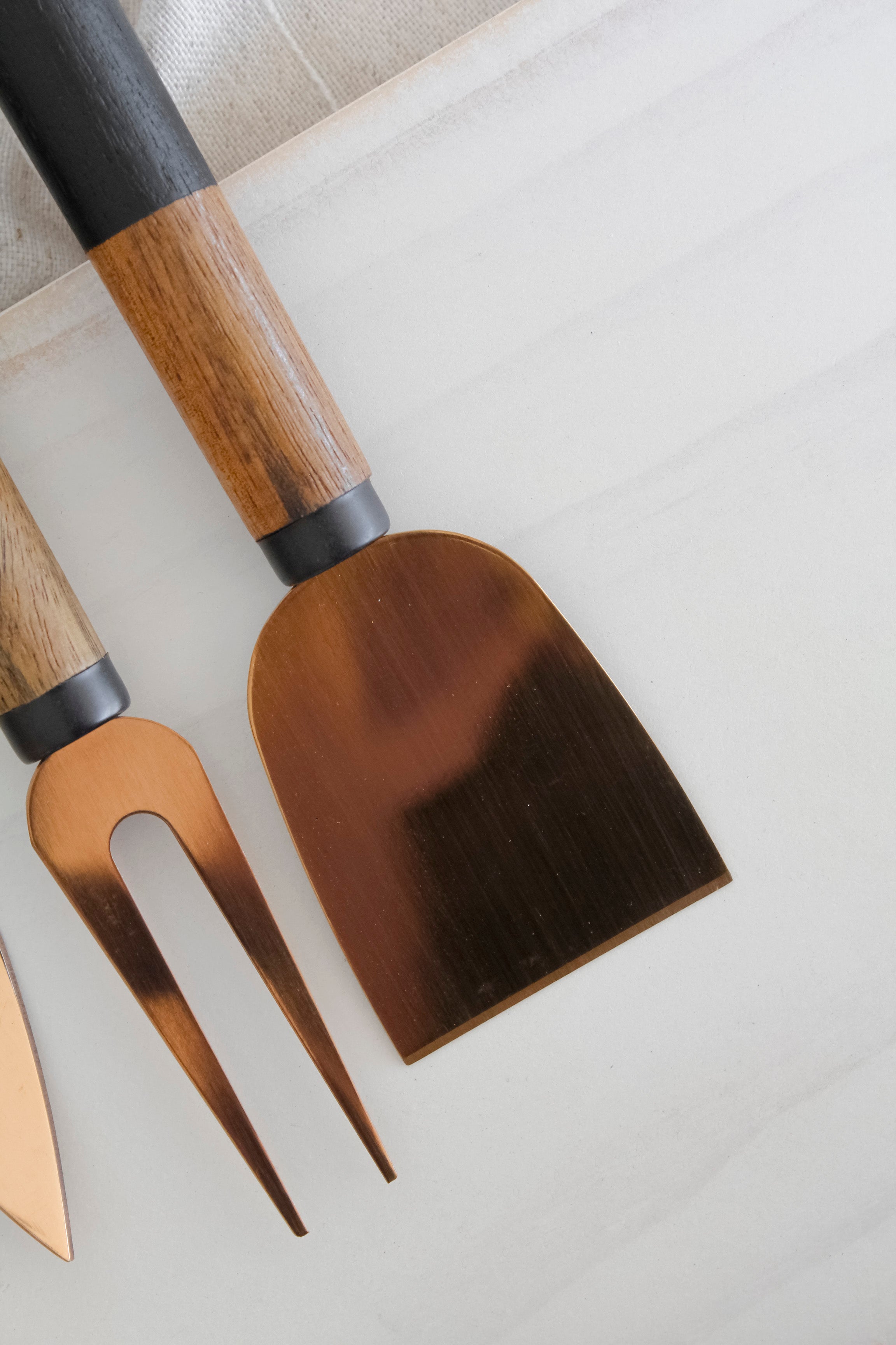 Set Cubiertos Aperitivo Mango Duo (x4)