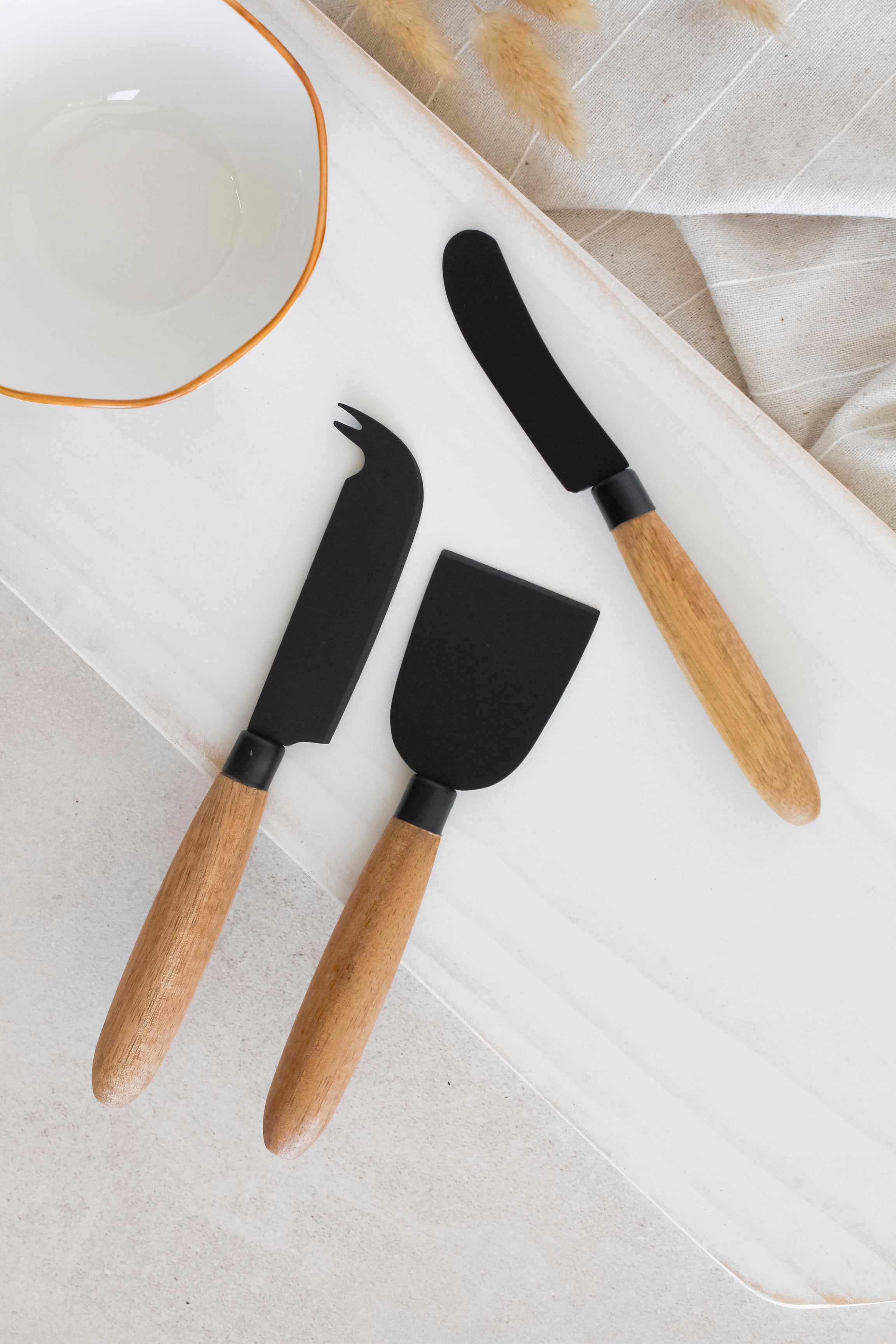 Set Cuchillos Queso (x3)