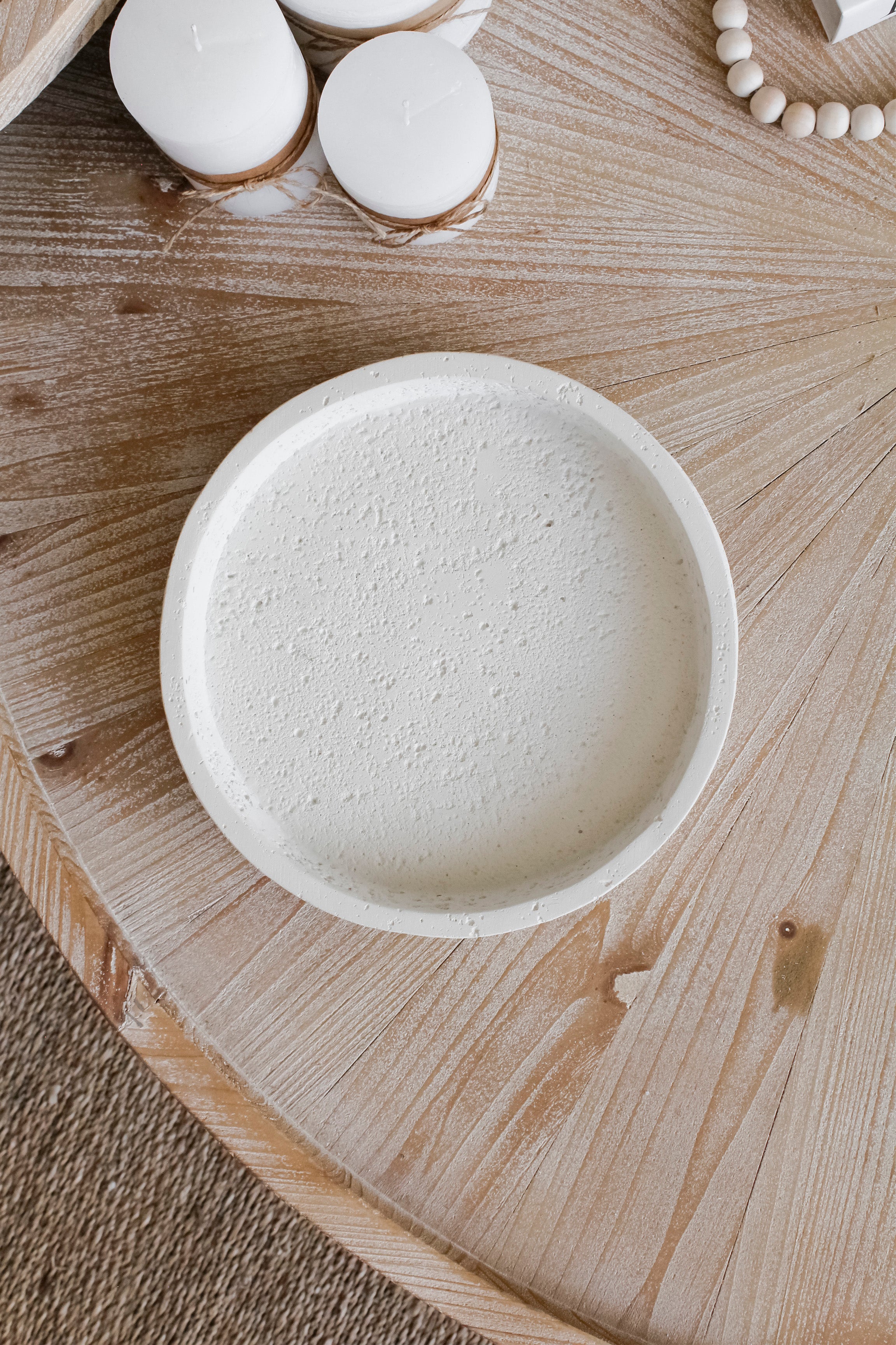 Bandeja Piedra Redonda Grande