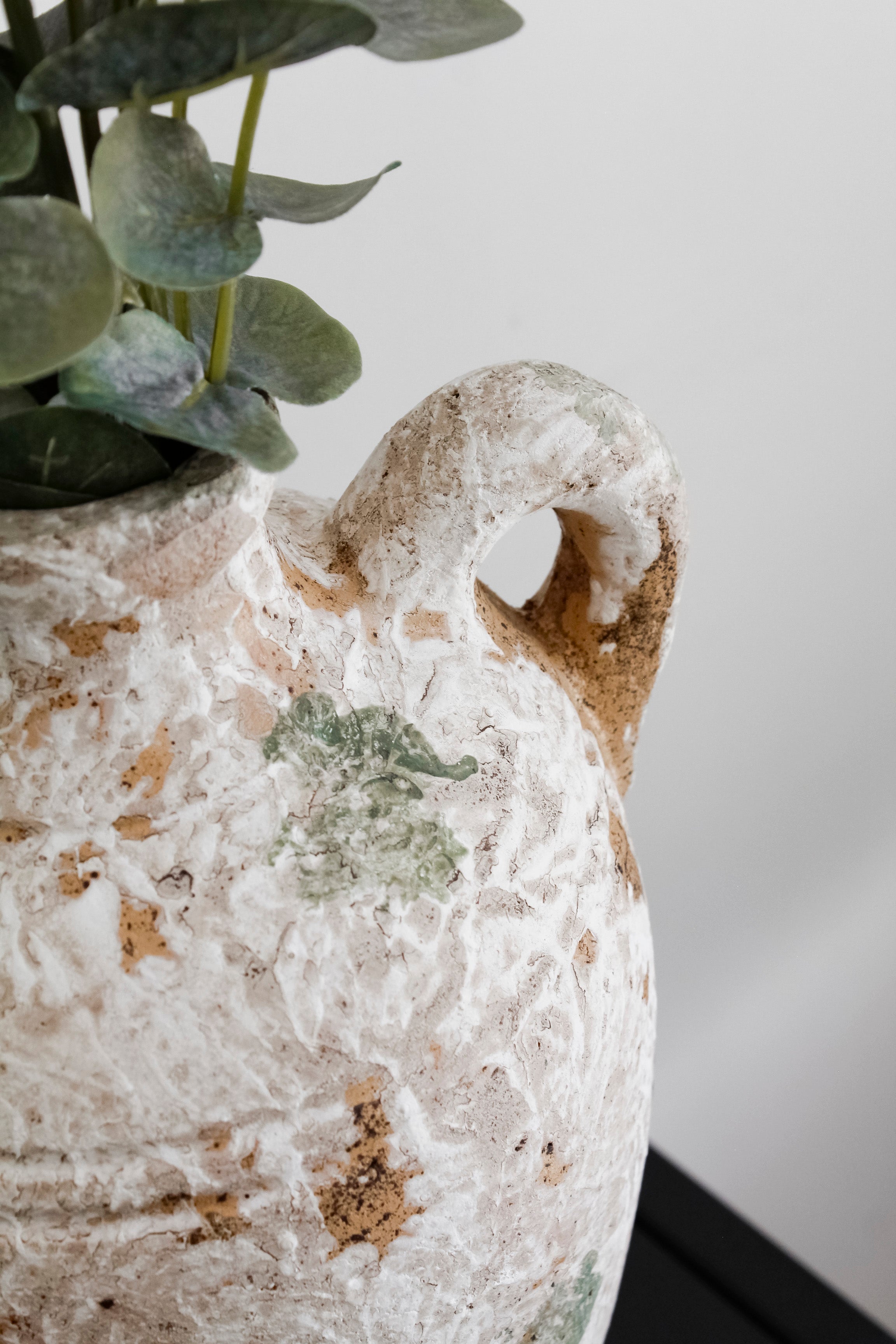 Jarrón Craquelado 1 Asa