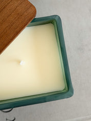 Vela Vidrio Rectangular