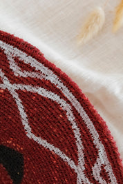 Canasto Fibra Burdeo