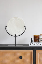 Escultura Ranuras Pedestal