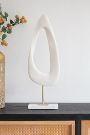 Escultura Punta Base Mármol