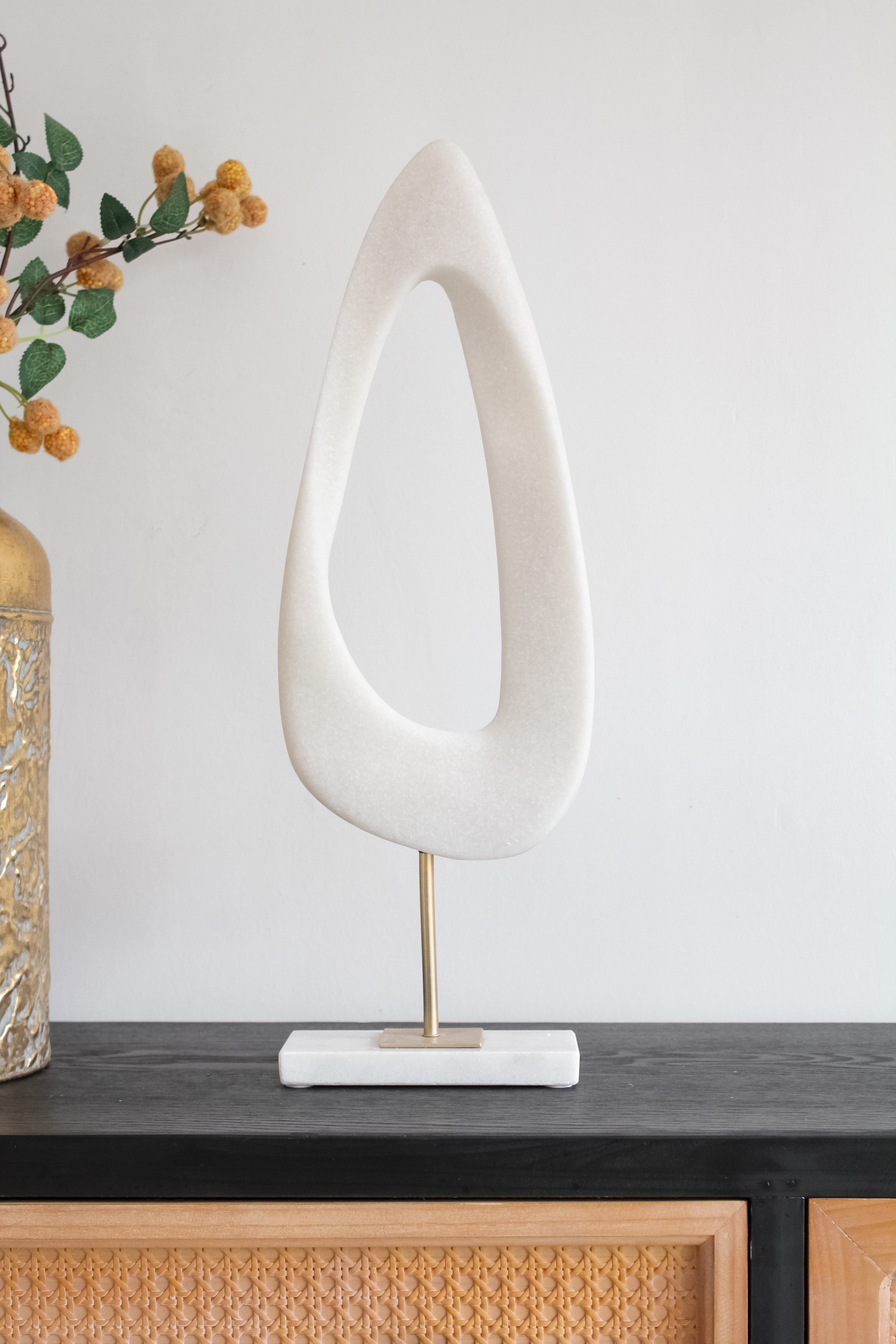 Escultura Punta Base Mármol