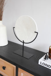 Escultura Ranuras Pedestal