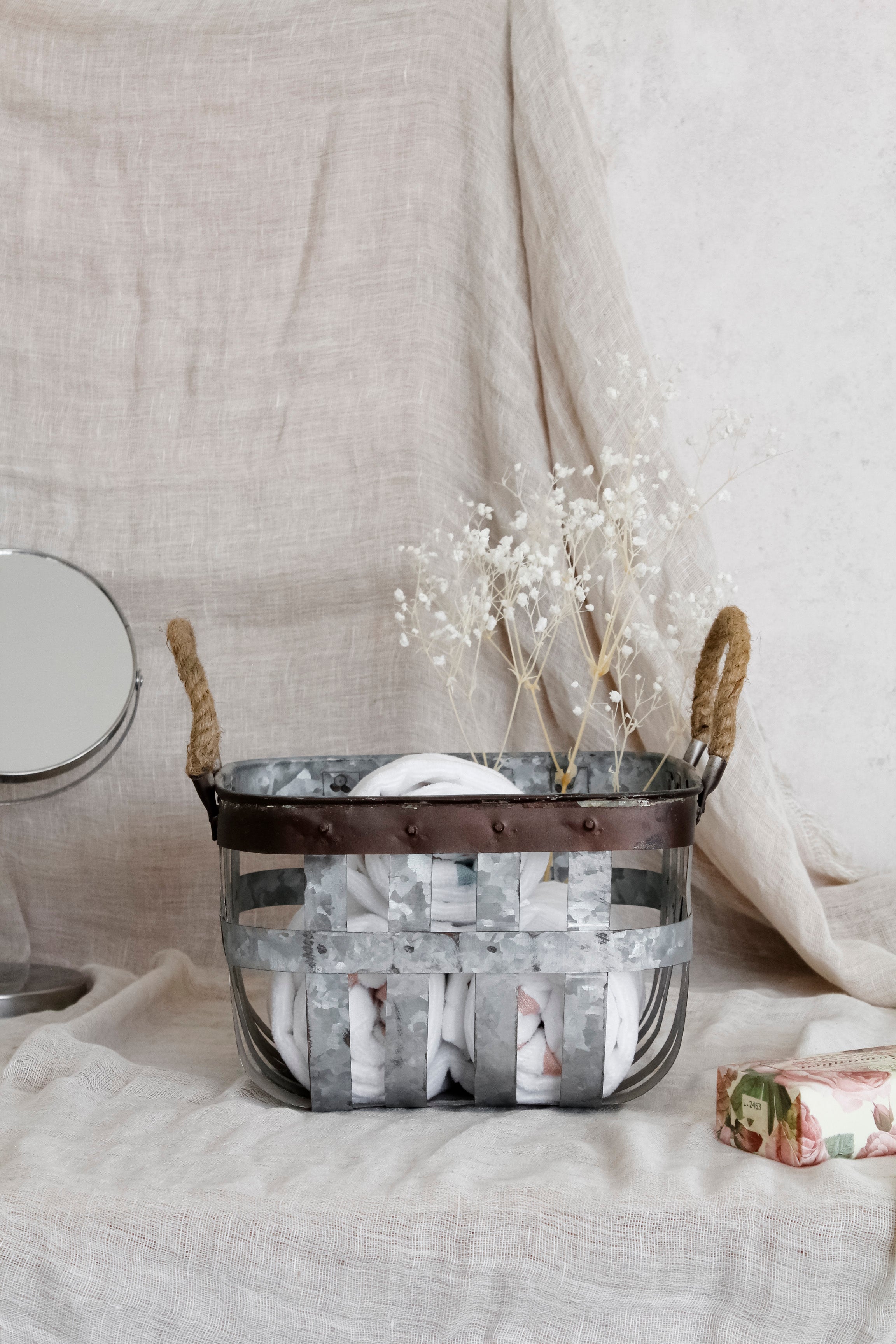 Canasto Red Metálico