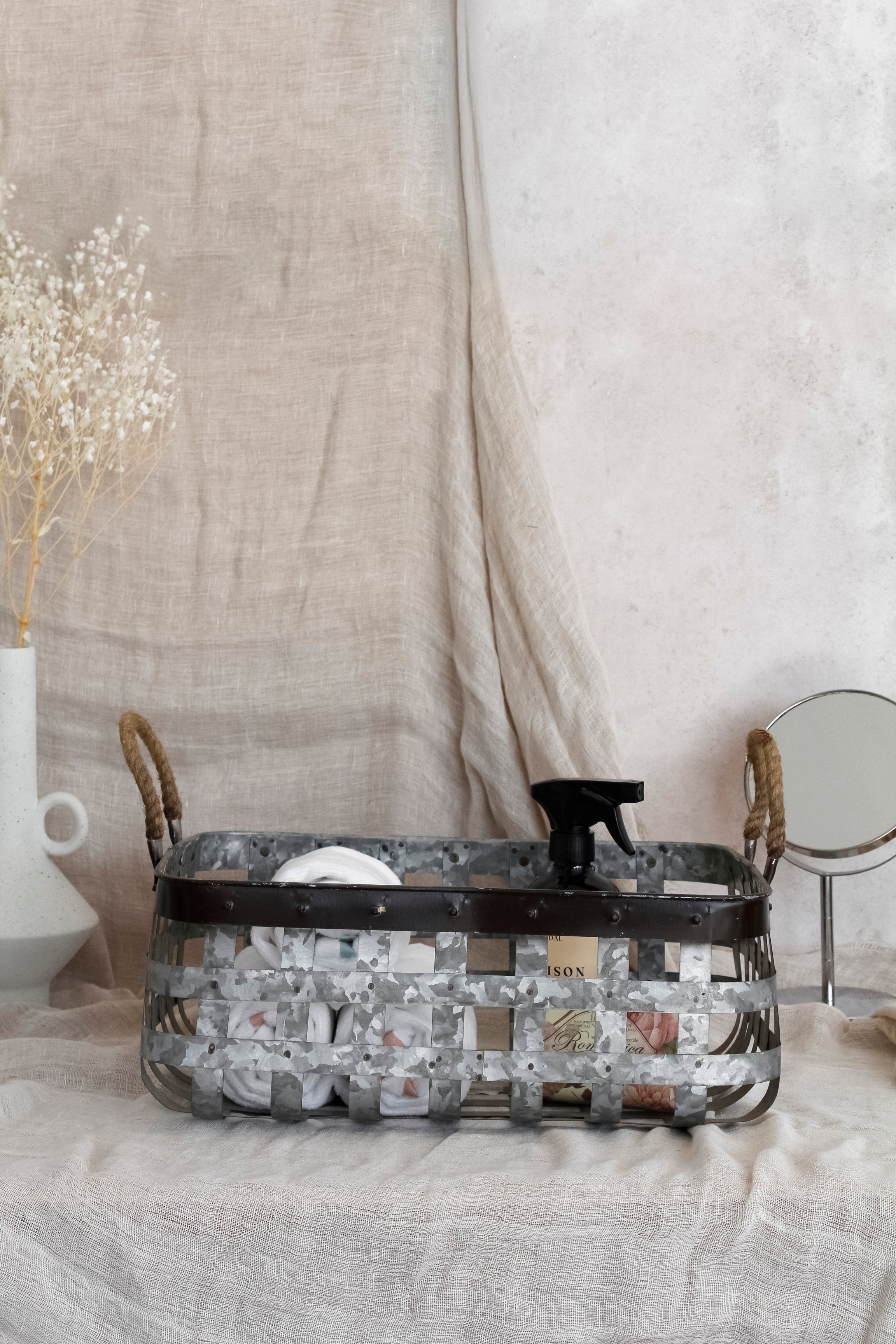 Canasto Red Metálico