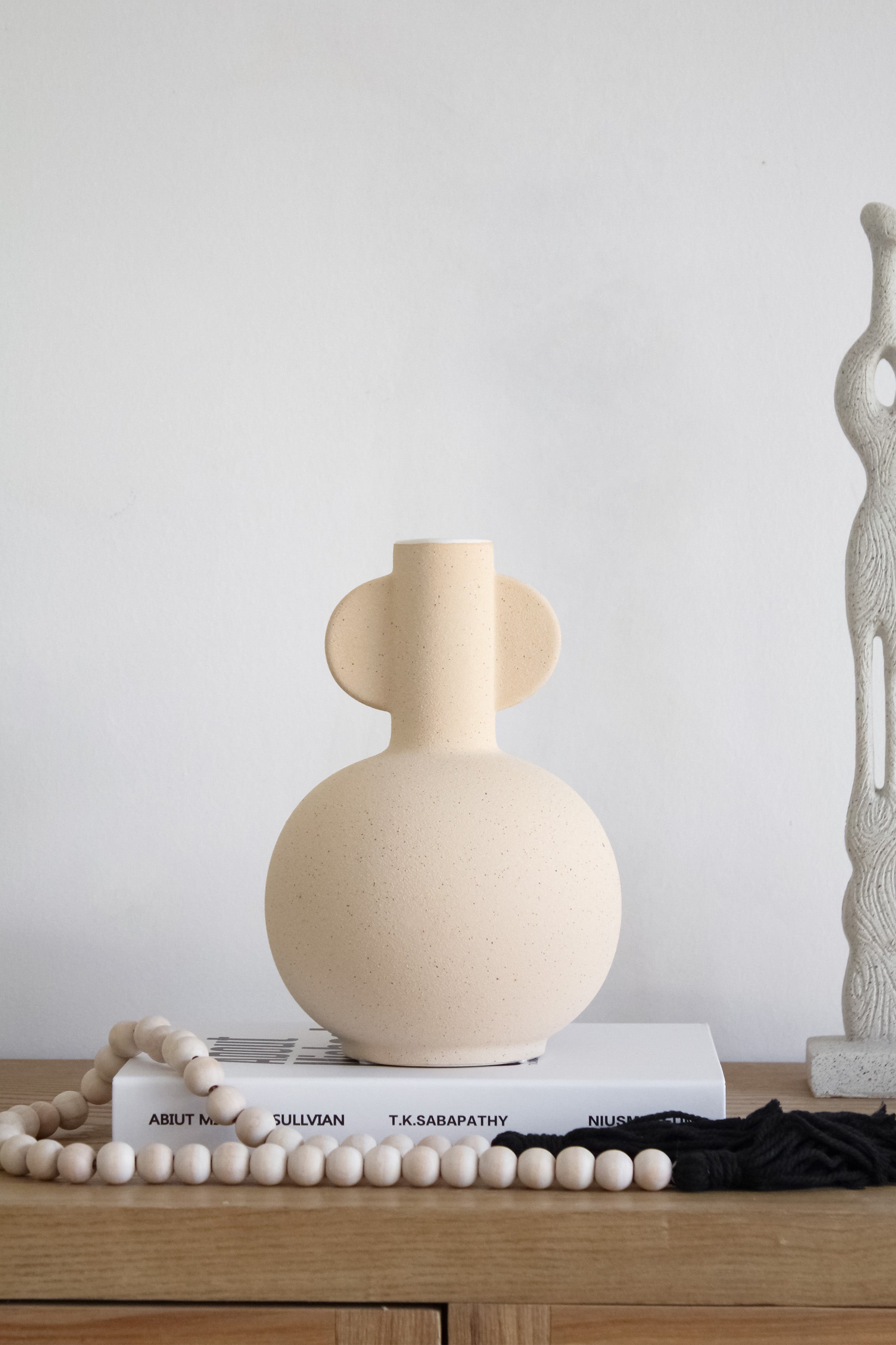 Florero Texturizado Circular